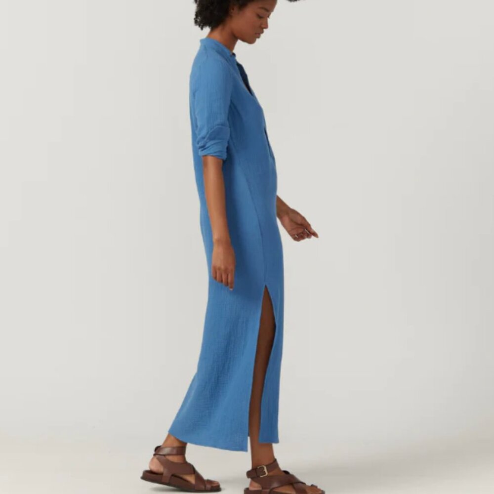 Bird & Knoll NWT Frieda Shirtdress - Coverup, Resortwear, Loungwear